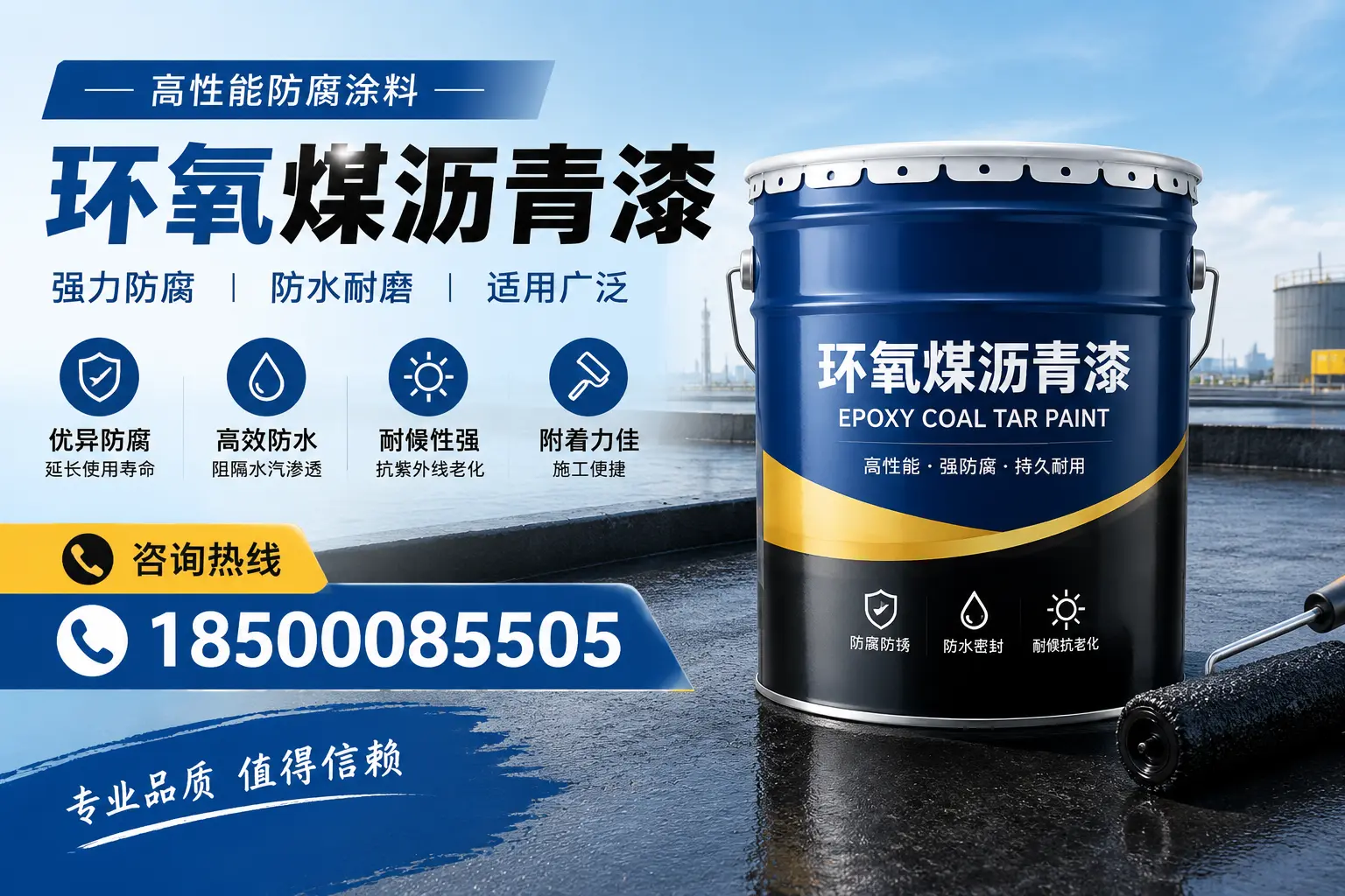环氧煤沥青漆的主要成分与功能,山南用户深度了解